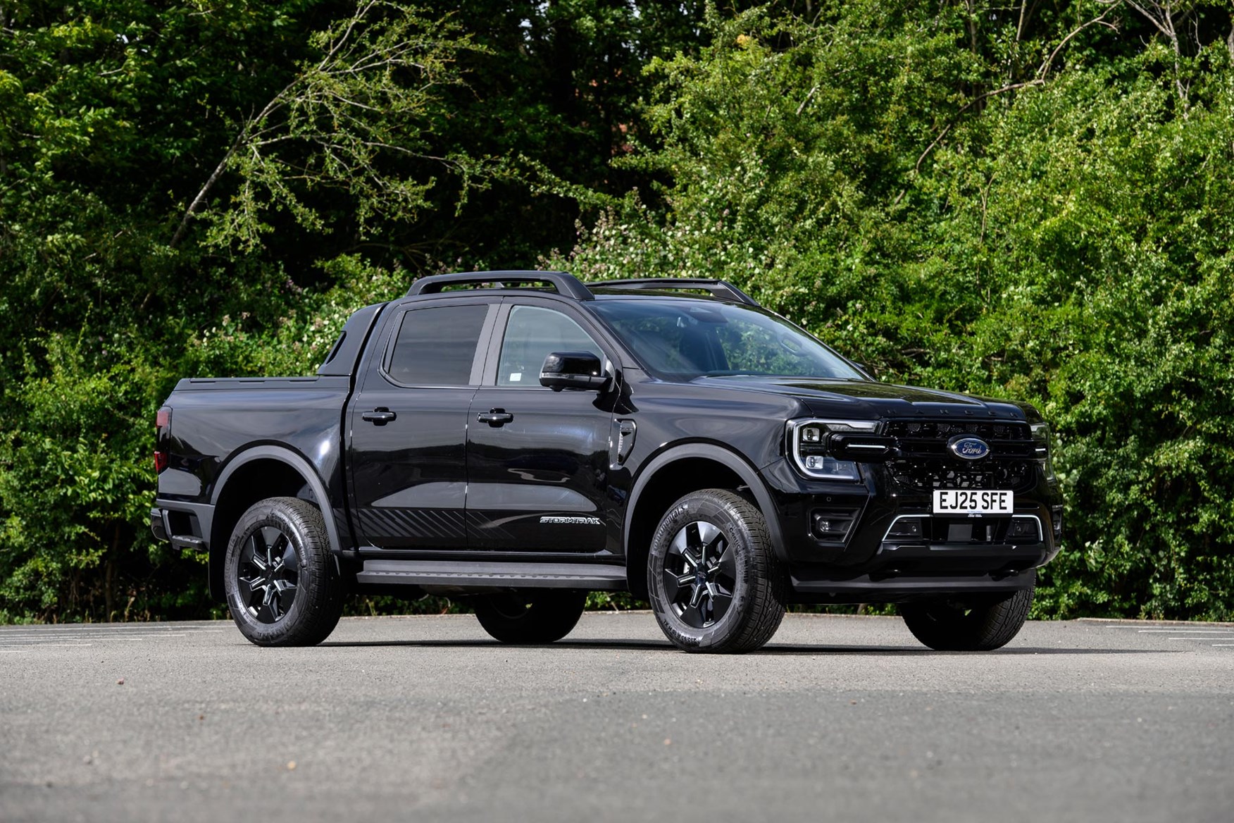 The Ford Ranger PHEV combines a petrol engine with an electric motor.
