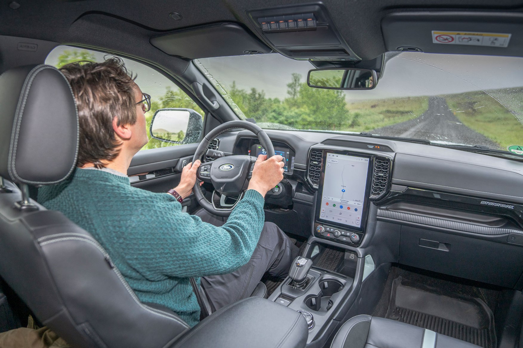 Ford Ranger Plug-in Hybrid review on Parkers - Stormtrak, cj hubbard driving