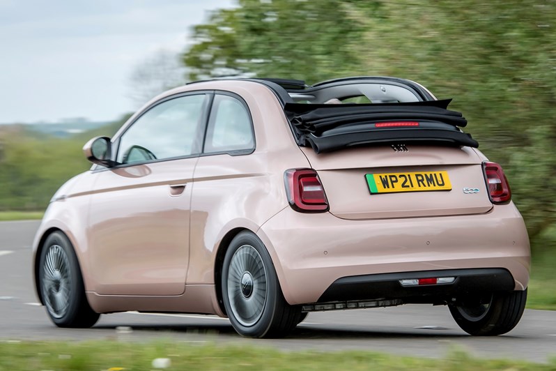 Fiat 500 Cabrio багажник