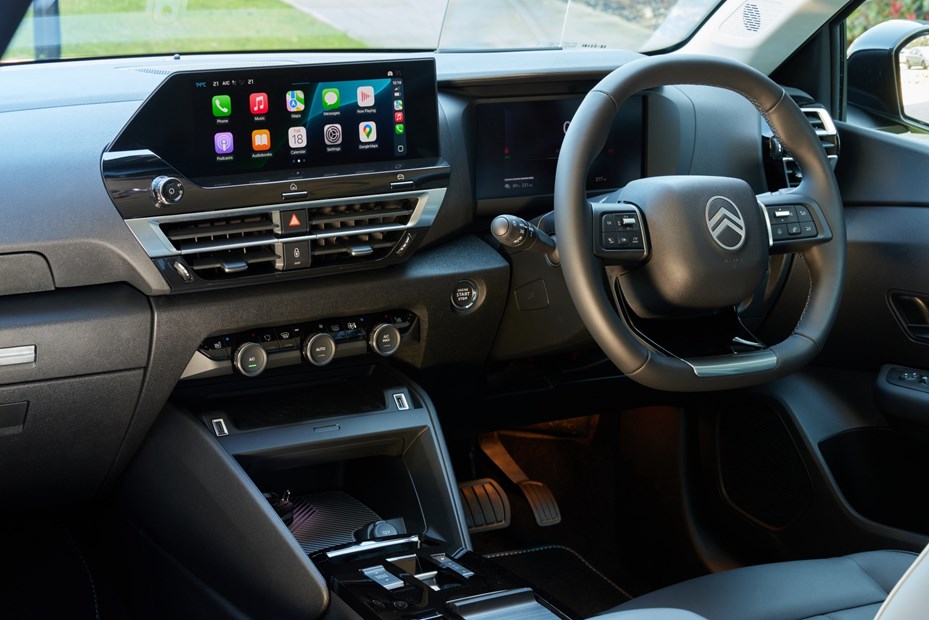 Citroen e-C4 dashboard