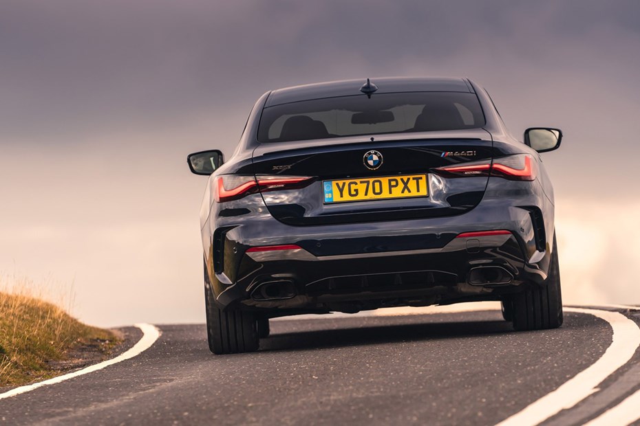 BMW 4-Series Coupe driving