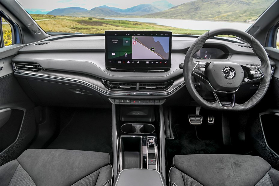 Skoda Enyaq iV (2021) interior view