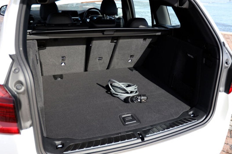 BMW iX3 (2024) boot space & practicality