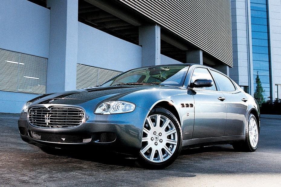 Would could possibly go wrong: the Maserati Quattroporte can be found for less than £7,000