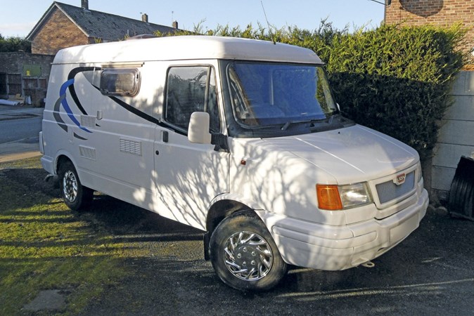 Image of an LDV Pilot converted into a campervan