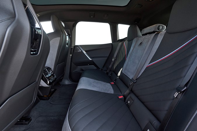 BMW iX rear seats