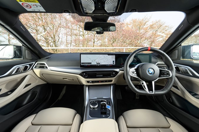 BMW i4 interior
