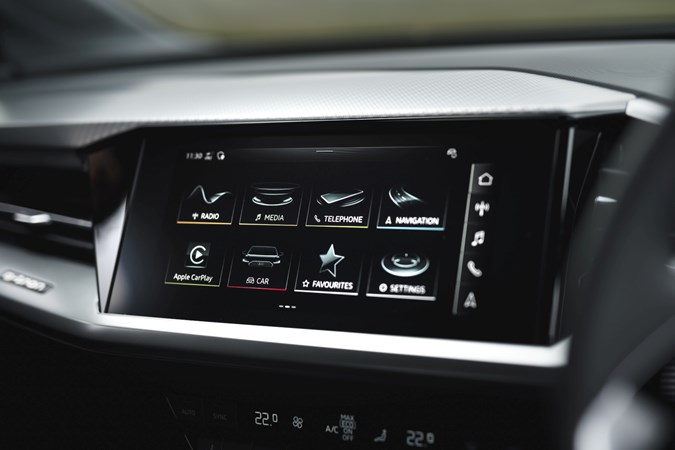 Audi Q4 E-Tron infotainment