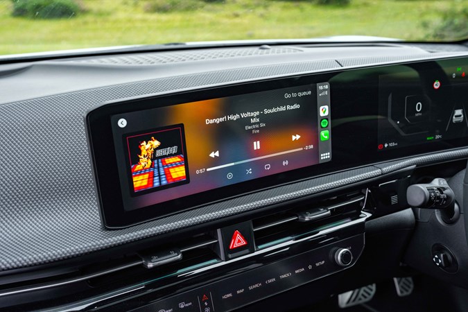 Kia EV6 review: infotainment system