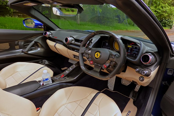 Ferrari 812 GTS interior 2020