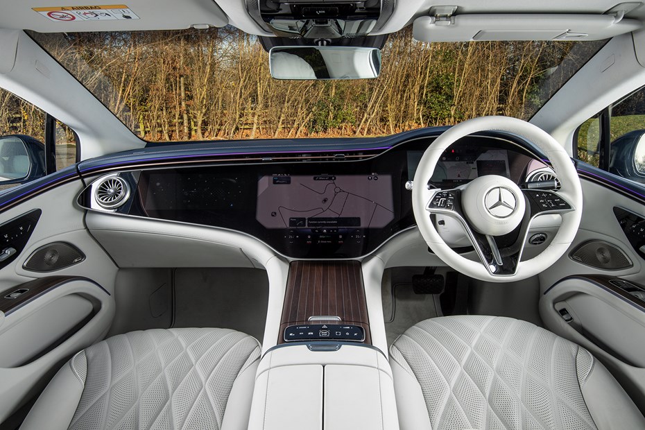 Mercedes-Benz EQS (2021) interior view