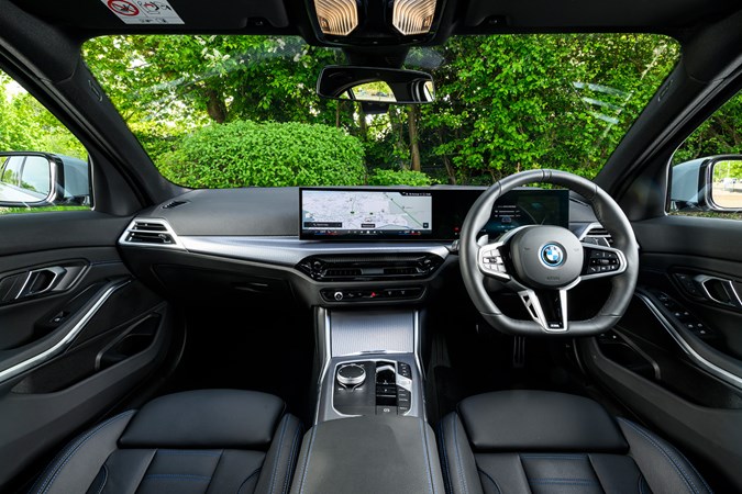 BMW 330e interior