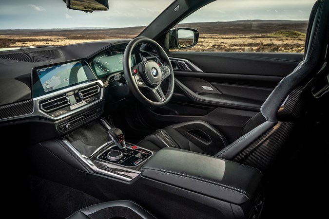 BMW M4 (2021) review - interior image