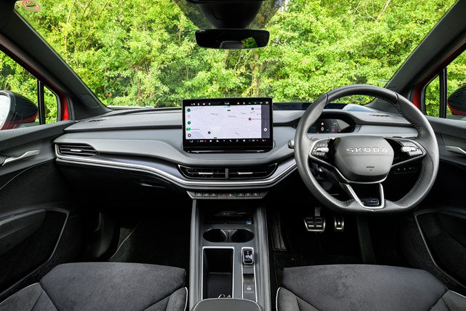 Skoda Enyaq Coupe Sportline interior