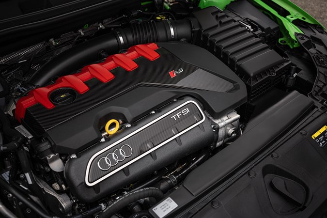 Audi RS3 engine bay