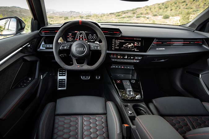 Audi RS 3 review (2021) interior view