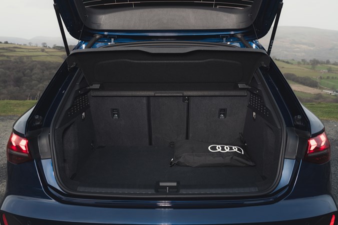 Audi A3 TFSI e hybrid boot space