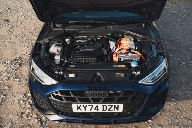 Audi A3 TFSI e engine bay