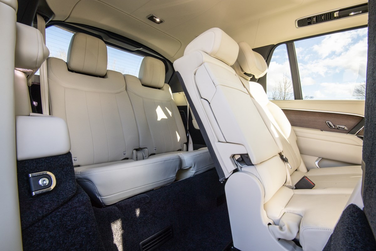 Range Rover boot space practicality and safety