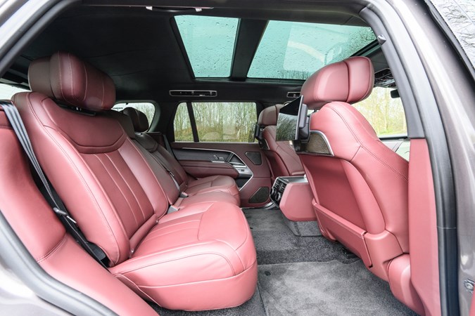 Land Rover Range Rover rear interior