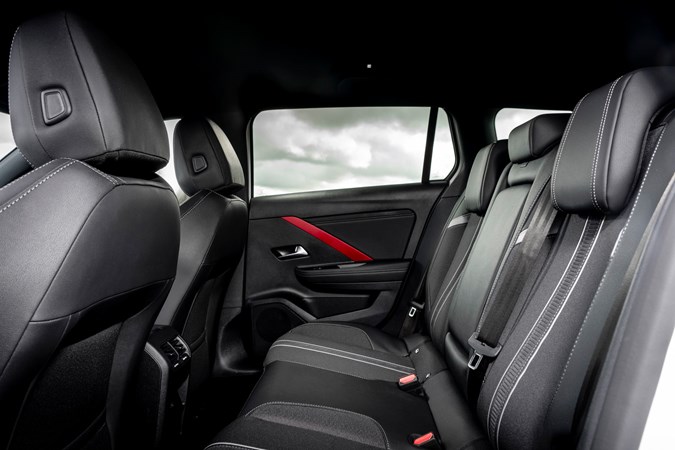 Vauxhall Astra Sports Tourer estate review - rear seats