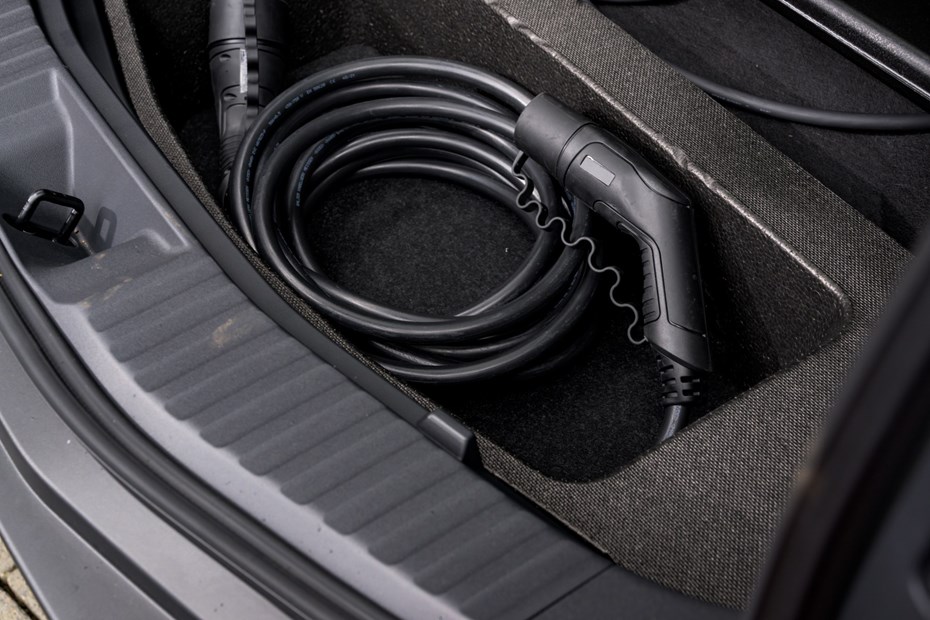 Toyota bZ4X cable storage