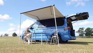 Graham King and the Volkswagen California