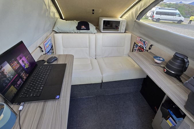 All mod cons inside your Tesla Model 3's home from home