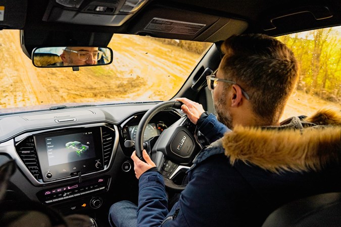 We head off road in the best pickup trucks.