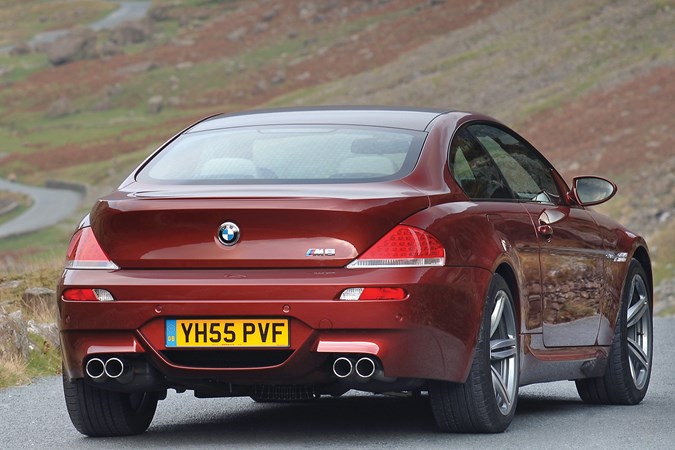 BMW M6, red, rear three quarters, static | WCPGW