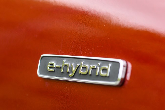 Audi A6 e-Hybrid badge