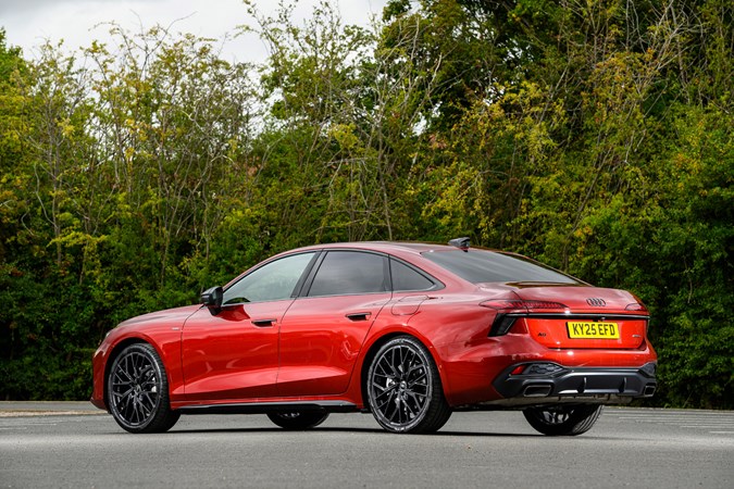 Audi A6 e-Hybrid saloon rear
