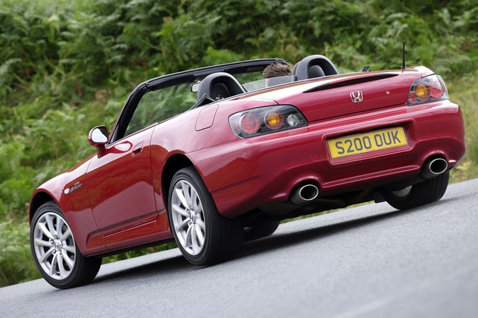What Could Possibly Go Wrong, Honda S2000, red