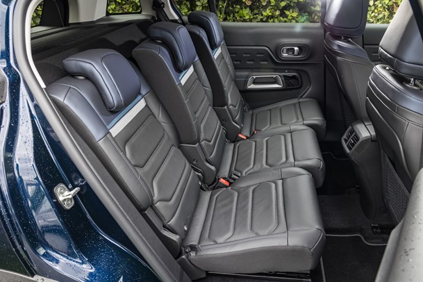 2022 Citroen C5 Aircross rear seats