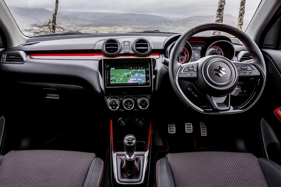 2019 Suzuki Swift Sport dashboard