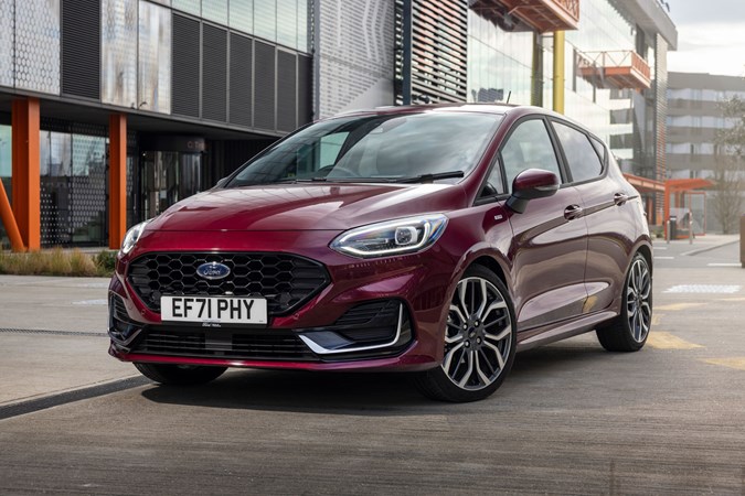 Ford Fiesta, red, the UK's most popular used car quarter three 2025