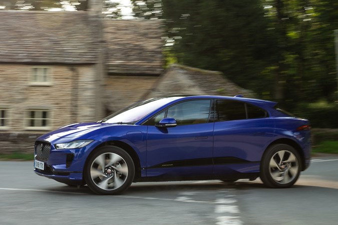 Jaguar I-Pace in the Cotswolds