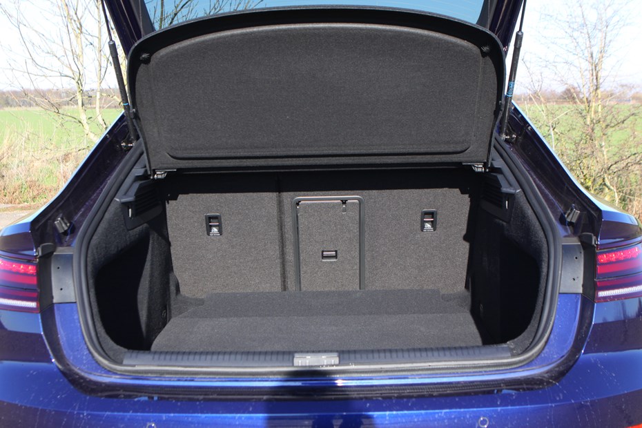 VW Arteon boot/load space