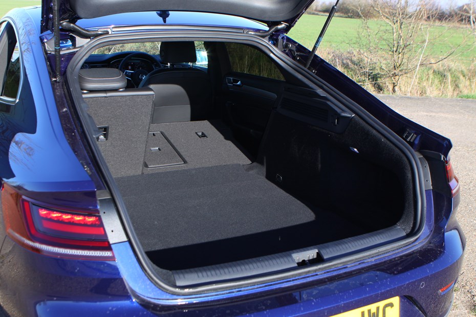 VW Arteon boot/load space