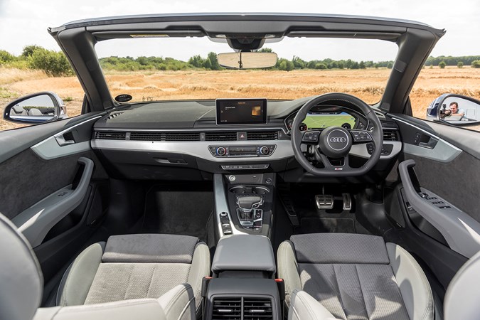 2018 Audi A5 Cabriolet interior