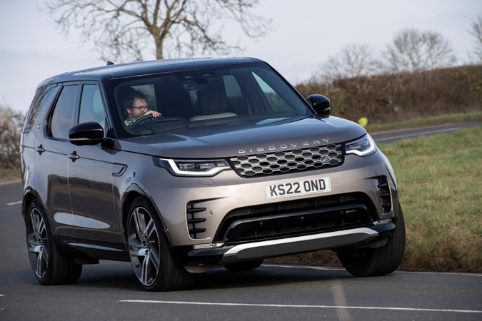 Land Rover Discovery driving