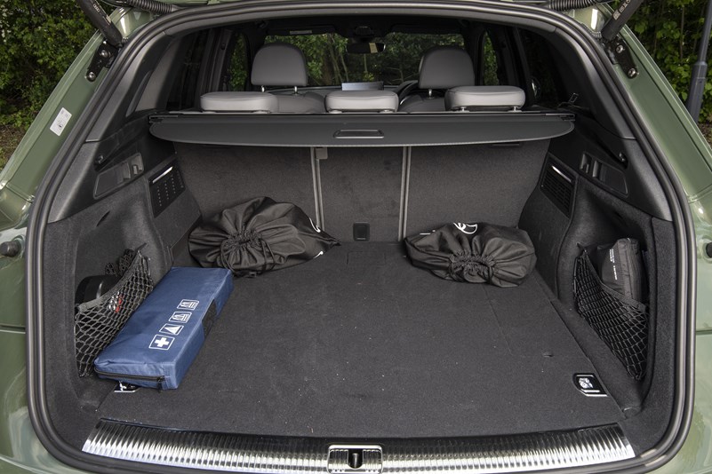 Audi Q5 (2024) boot space & practicality