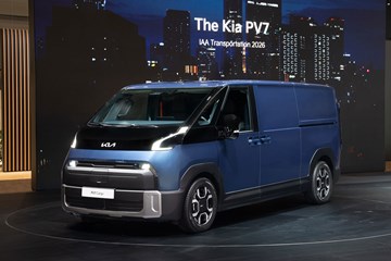 The Kia PV7 is the brand's second van to launch of its new range