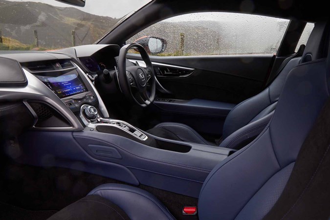 2019 Honda NSX interior