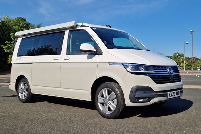 VW California T6 review - 6.1 front, Bauer Media exclusive image