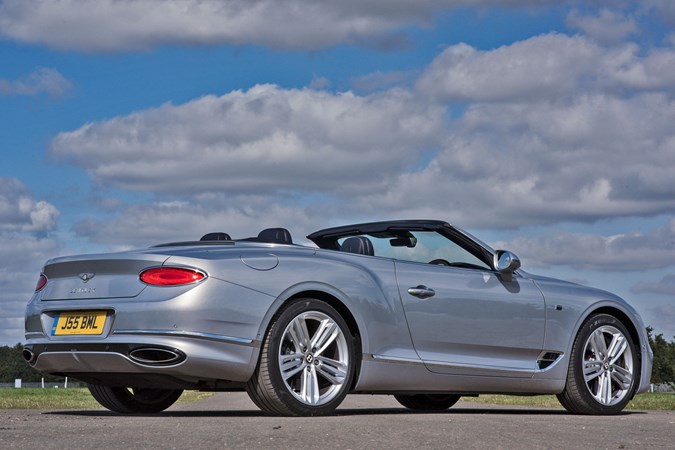 2019 Bentley Continental GT Convertible rear static