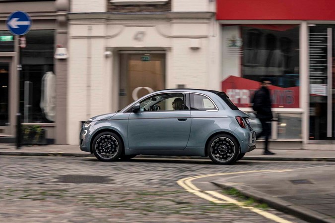 2020 Fiat 500C Electric driving side