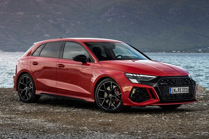 Audi RS3 review (2021) front view