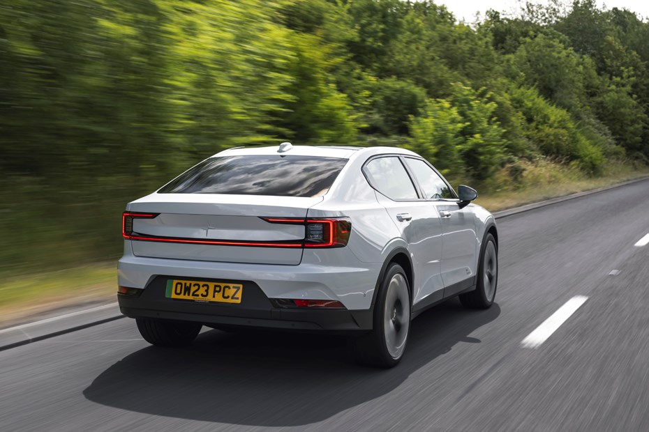Polestar 2 rear driving