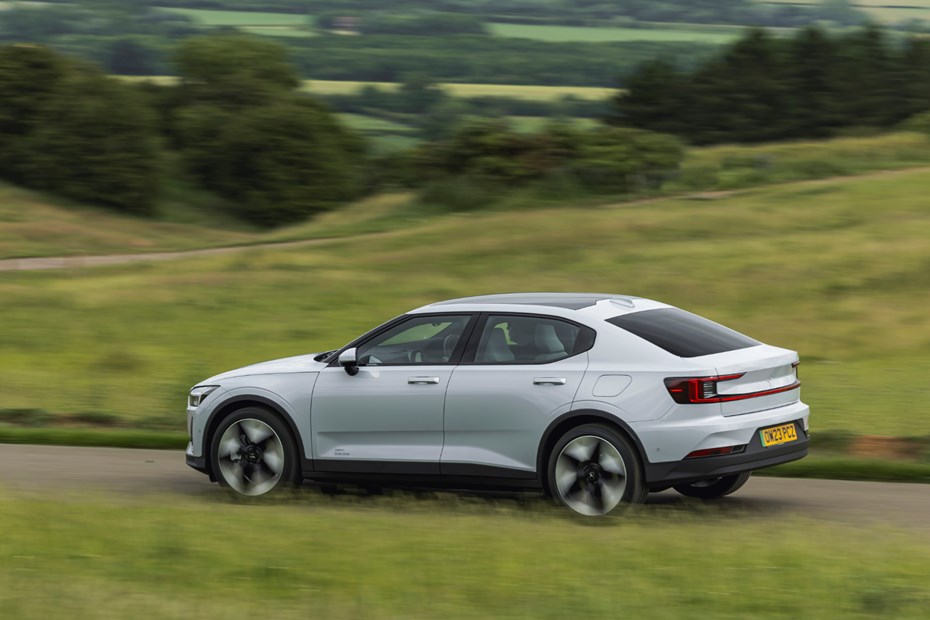 Polestar 2 rear driving